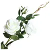 Decorative Flowers & Wreaths Spring Simulation Rose Bouquet Home Garden Porch Plant Decoration Artificial Flower Holiday Party Wedding