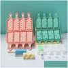 Ice Cream Tools 4 Cavity Diamond Large Mold Mtiple Styles Love Lattice Cat Paw Chocolate Pastry Cube Mod Drop Delivery Home Garden K Dhyh2