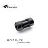 Purifiers Bykski Metal Filter Split Water Cooling System Double Inner G1/4" Thread Connector Fitting Accessories Black Silver /BFLTCUV2