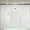 23SS Två färger Luxury Desinger Men's T-shirts Letter Tryckt Kvinnor Fashion Summer Breattable Kort ärmar Asiatisk storlek S-2XL