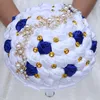 Wedding Flowers Gorgeous Handmade Bouquets For Brides And Bridesmaids Rhinestone Accessories Artificial W668