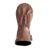 Club Heads Golf Covers Braun PU-Leder Hybrid Holz Head Cover Schützender Driver Fairway Woods Rescue Headcover 230526