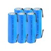 18650 2800mAh with nickel sheet battery 3.7v rechargeable lithium battery