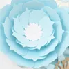 装飾的な花の花輪diy紙セットネームサインキット保育園の壁の装飾ベビーシャワー背景の女の子の花の装飾フルールドロップ船