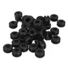 Nieuwe 180 Stuks Pakkingset Zwart Rubber Washer Seals Grommets Assortiment Set Hoge Kwaliteit Onderdelen Bedrading Kabel Met Doos