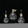 1-stycke Lab 5 ml 10 ml 25 ml 50 ml 100 ml glas Pycnometer Ball-Shape Gravity Bottle Picknometer för glas