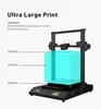 Сканирование большого 3D -принтера Anet Ultra Silent ET5 Pro с TMC2208 Silent Drive Маленький шумный авток.