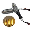 Nouveau 12 Led Moto Clignotants Indicateur D'écoulement D'eau Flèche Clignotant Lampes Étanche pour Honda Yamaha Hayabusa Cafe Racer