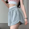 Pantaloncini da donna Pantaloni moda coreana Abbigliamento donna Y2k Abbigliamento per l'estate 2023 Cortos Casual Athletic Vita alta Streetwear