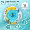 Sand Play Water Fun Swimbobo Child Inflatable Dinosaur Cute Swimming Seat Boat Floating Toddler Water Toy Baby Swim Rings Pool Float With Canopy 230526