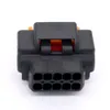 98788-1201 M OLEX 10 PIN-PIN FIALELEKTRONIK SVART KVINNA SOCKET VATTET KONTACER