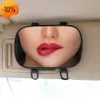 Ny Universal Car Interior Mirror Makeup Mirror Sun Visor Mirror High Clear For Cars SUV Motorhome Auto Supplies Baby Mirror