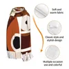 Sjaals vreugdevolle lawaai muziekinstrument sjaal winter lange grote tassel soft wrap pashmina