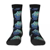 Herrensocken Hawaiian Bobtail Squid Dicke Kontrastfarbe für Männer 5 % Elastan Tolles Mittelrohr Winter bedruckt