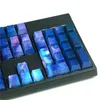 Combos 104 Keys Nowe gwiaździste niebo ABS Keycaps Profil OEM Dwa kolorowe klucze przełączników do przełączników MX Mechanical Keyboard 104