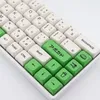 Combos Abacate Keycaps XDA Perfil Japonês PBT Teclado Mecânico Chave Cap Leite Verde Sublimação Teclado Keycap