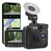 New 4k Wifi Recorder 2160P Dual Lens Rearview Car DVR Super Night Vision Camera Built In GPS Wide Angle Dash Cam Motion Detection