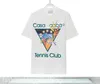 Casablanca Tshirts Designer T Shirt Graphic Tee Mens Tirt Designer Complement Summer Tee Disual Shirt Letter Print Shirt ملابس فاخرة قصيرة الأكمام 3XL XXXL