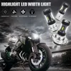 New H4 H6 P15D BA20D Fog Lamp for Motorcycle LED Headlight Passing Light LED Driving Light for Moto Motor Bike Headlight Lightings