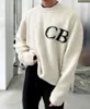 Cole Buxton CB Mektup Man Sweaters Mens artı lüks örgü yün süveter erkek tasarımcısı gündelik kazak uzun kollu gevşek kadın ceket kış sweatshirts9vv