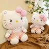 Populaire mignon chat de bande dessinée jouets en peluche chaton en peluche jeter oreiller cadeau en gros en stock