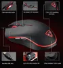 Fareler Motospeed V40 Gamer Mouse 4000dpi 6 düğmeleri USB Kablolu Optik LED arkadan aydınlatmalı programlanabilir oyun fareleri Mini PC dizüstü bilgisayar masaüstü