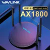 Roteadores wavlink ax1800 wifi 6 malha 5ghz banda dupla wifi extensor wi -fi roteador sinalizador repetidor de reforço ampliificador de gigabit para casa UE