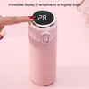 Water Bottles Stylish Temperature Display Leak-proof Vacuum Insulated Bottle Easy Cleaning Cup Birthday Gift