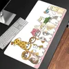 Mauspad, niedliches Computerzubehör, lustige Schreibtischunterlage, Katzenpfoten-Gaming-Mauspad, großer Tischteppich, Anime, rosa, Kawaii, 900 x 400 Desktop