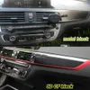 3D/5D In Fibra di Carbonio Interni Auto Copertura Console Colore Sticker Decalcomanie Parte del Prodotto Accessori Per BMW Serie 2 220i 225i 2014-2019