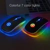 Mice Wireless Mouse Bluetooth Mice Rechargeable Ergonomic RGB LED USB Optical For Macbook Xiaomi PC Laptop Computer Dual Silent Mause