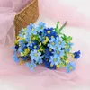 Decorative Flowers & Wreaths Artificial Fake Silk Daisy Wildflowers For Indoor Outdoor UV Resistant Garden Planter DecorDecorative
