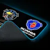 Подставки Черный коврик для мыши Scanias Truck Car Нескользящий RGB коврик для мыши Аниме Игровой компьютерный коврик Аксессуары для геймерской комнаты Коврик Настольный коврик Игровые коврики