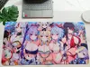 Podkładki duża myszy anime podkładka l xl xxl kawaii seksowna gra mousepad genshin Impact Custom Antislip Guma biurka Wydłużony dywan myszy