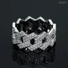 Men Women D Color Moissanite Rings Passed Test 925 Sterling Silver Diamond Ring For Party Wedding Leuk cadeau Maat 7-10