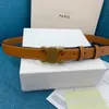 Belt S Women стандартная длина золотые буквы тонкие кожа