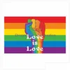 Banner Flags 90x150 cm Omosessuale Philadelphia Philly LGBT Gay Pride Rainbow Flag personalizzato Decorazioni per la casa personalizzate Bannetti Gayfriendly Deli Deli Dhgkd