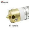 Сканирование Zonestar 3in1out Mixing Color Hotend 1,75 мм нить 0,4 мм MK7 MK8 Сопло 3D Принтер.