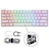 Accessories Skyloong GK61 Wired Compact Mechanical Keyboard 61Keys Portable RGB Backlit Programmable 3Pin HotSwap Keyboard for Games