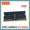 RAMS Original New PC38500S 4 GB 1,5 V DDR3 1066 MHz für MacBook Pro A1278 A1286 RAM SOMSIMM A1297 Laptop Speichermodul PC3L12800S
