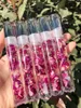 Lip Gloss 2023 Verkoop Base Lipgloss Leverancier Clear Custom Wholesale 24K Golden Foil Rose Private Label Lips Cosmetics