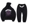 スパイダーフーディーズデザイナーメンズプルオーバーレッドSP5DER Young Thug 555555 Angel Hoodies Men Womens Hoodie Embroidered Spider Web Sweatshirt JoggersサイズS/M/L/XL C27