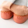 First Walkers Baby Non Slip Leather Sock Shoes Child Booties Born baby Peuter Girl Boy Spring Cotton Crib Educational Walker