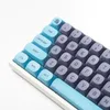 Accessoires 125 Tasten MA 9mm Profiltaste PBT Farbstoff Sub Keycap Blue Cat für Cherry MX Switch Mechanische Tastatur IKBC GMMK Pro 61 64 84 87