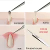 Facial Pore Cleaning Care Tools Ultra Fine Needle Tweezers Blackheads Acne Wart Skin Tag Removal Point Noir Black Head Clip