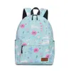 Schooltassen Mini Backpack Women Gedrukte canvas Waterdichte reis Kawaii Student Fashion Oxford Doek