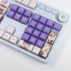 Accessories 108 key Rem anime theme color keycap PBT material XDA Profile personality cool design mechanical keyboard cap