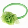 Leaf Rose Flower Baby Elastic Headband Nylon Newborn Toddler Hair Bands Cute Photography Props Children Hair Accessories