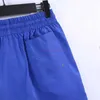 Designer Kort Mode Fritidskläder Strandshorts Rhude Springsummer Nya Män Brevbroderier Micro Label Lättviktsshorts Lösa Casual Herr Dam Sport C