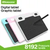 Tablets 10moonsgraphic Drawing Tablet Battery Free Stylus Design 8192 Ebenen für Windows Mac kompatabel